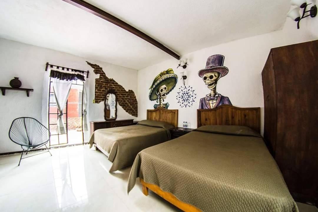 Gente De Mas Hostel Puebla Buitenkant foto