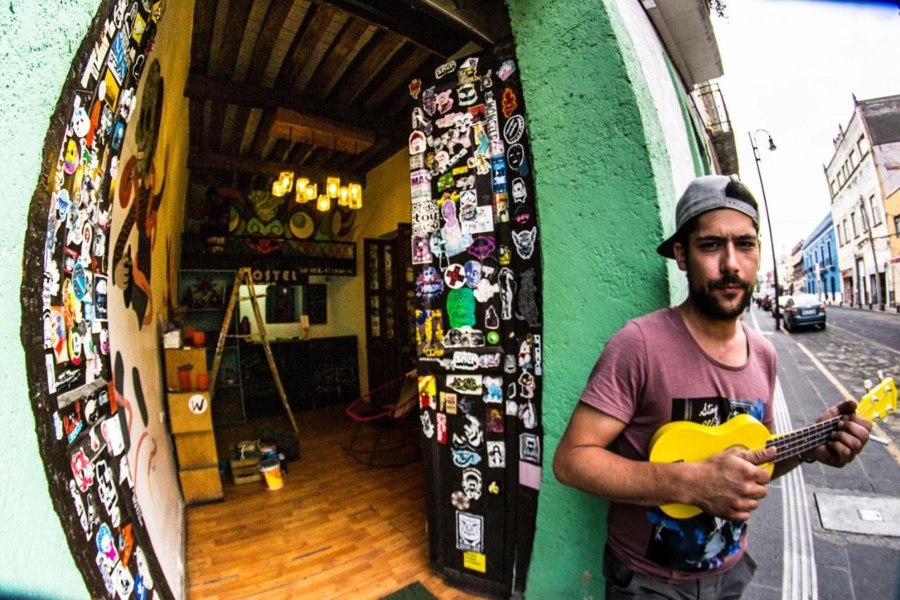 Gente De Mas Hostel Puebla Buitenkant foto